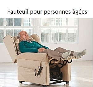 Tout savoir le fauteuil de relaxation pour personnes âgées