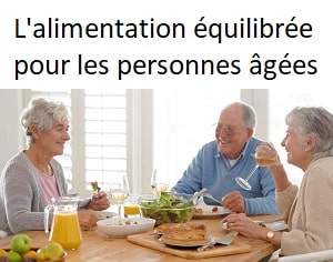 Alimentation équilibrée senior