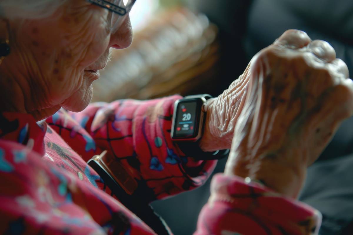 Assurance maladie et montre connectée sénior