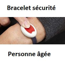 bracelet sécurité sénior
