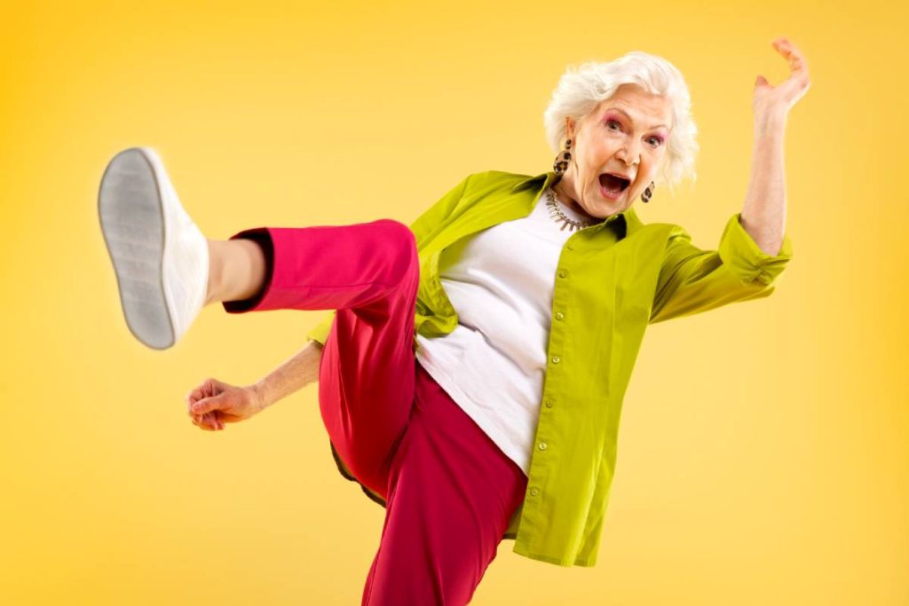 Chute d'une personne âgée