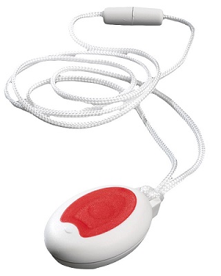 Collier et médaillon de téléassistance