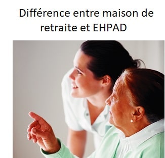 La différence entre maison de retraite et EHPAD