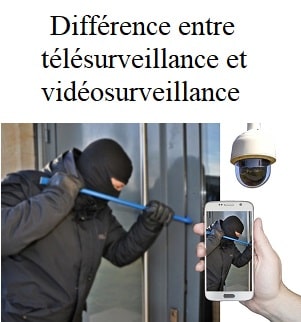 Différence télésurveillance et vidéosurveillance