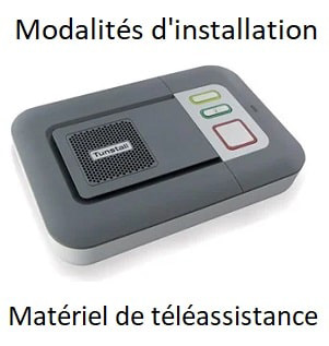 Consigne d'installation du matériel de téléassistance