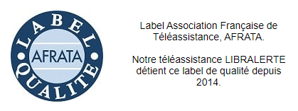 Logo label AFRATA téléassistance