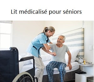 Le lit médicalisé pour personnes âgées