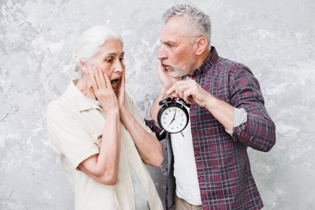 Moments risqués pour seniors
