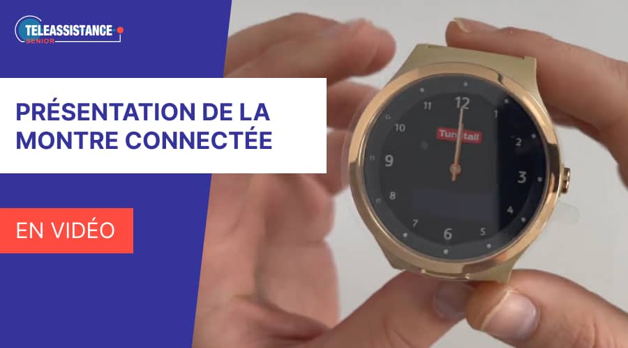 OCCASION : Montre alarme et santé 4G et WiFi pour personnes âgées ou isolées